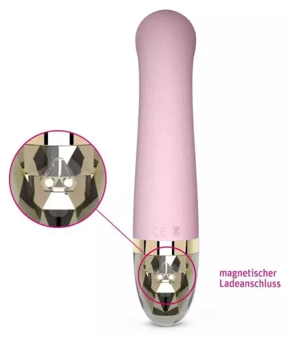 Mystim - Handlicher Vibrator Right on Ron Pink/Gold