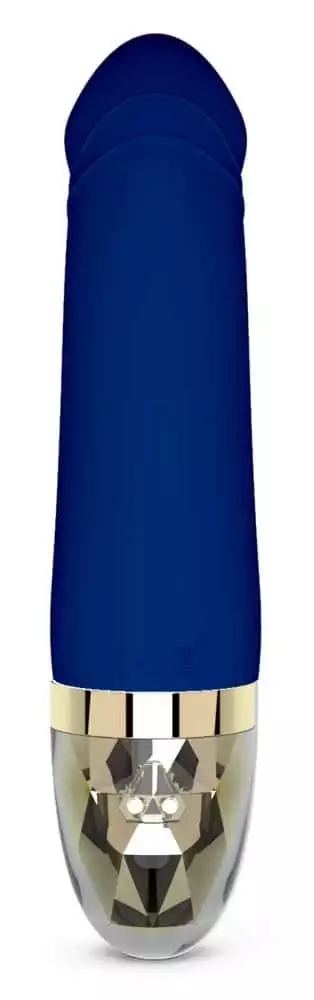 Mystim Real Deal Neal Vibrator - Hotspot- & Intimmassagen Blau/Gold