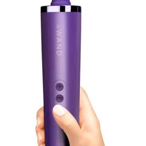 le Wand Massagestab - Großer Massagekopf, 20 Vibrationsmodi Purple