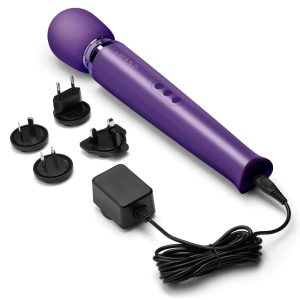 le Wand Massagestab - Großer Massagekopf, 20 Vibrationsmodi Purple