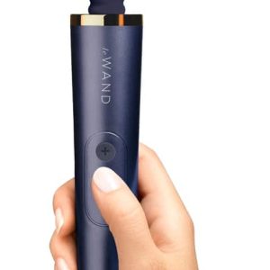 le Wand Petite Rosegold - Kompakter Massagestab für unterwegs Navy