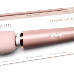 Le Wand Power Massager - Intensiver Massagestab mit Strombetrieb Rose Gold