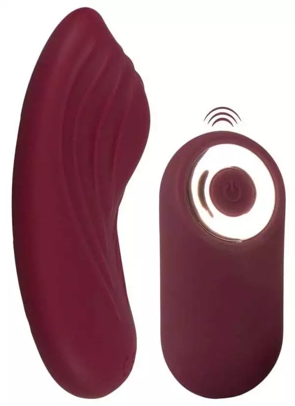 59900410000_nor_a Magic Shiver Auflegevibrator - Flüsterleise, vielseitig, diskret Pflaume/Kupfer