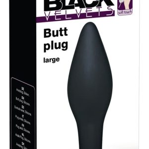 Black Velvets Large Plug – Verpackung