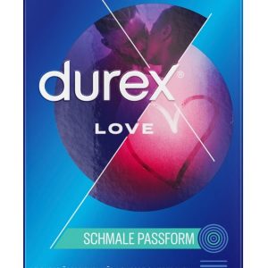 Durex Easy-on Kondome - Extrafeucht, dermatologisch getestet (8 Stück) – Verpackung