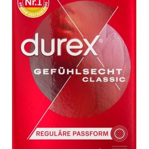 Durex Gefühlsecht Classic 8er – Verpackung