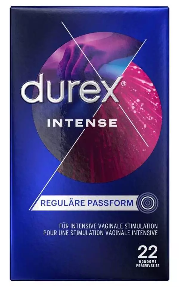 Durex Intense Orgasmic 22er – Verpackung