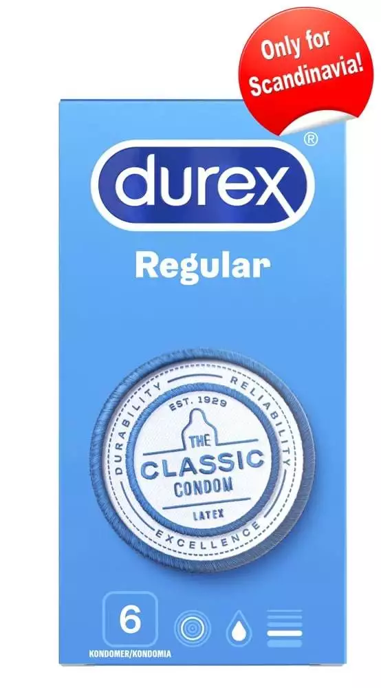 Durex Kondome - Original Qualität (6 Stück) – A Durex Kondome - Original Qualität (6 Stück) – A