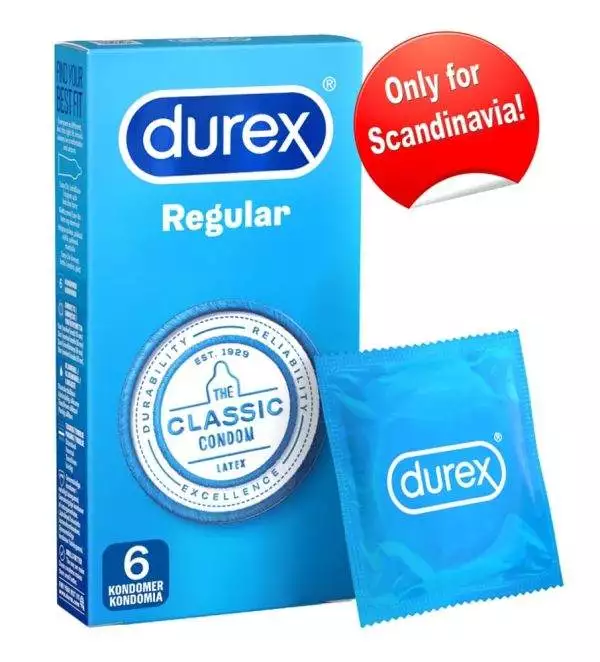 Durex Kondome - Original Qualität (6 Stück) Durex Kondome - Original Qualität (6 Stück) – B