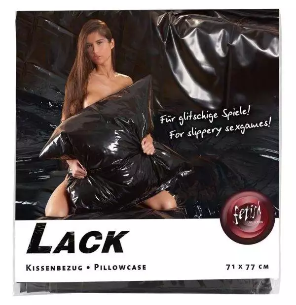 Fetish Collection Lack Kopfkissen - Glänzend, Abwaschbar, 72x77,5 cm unisize – Verpackung