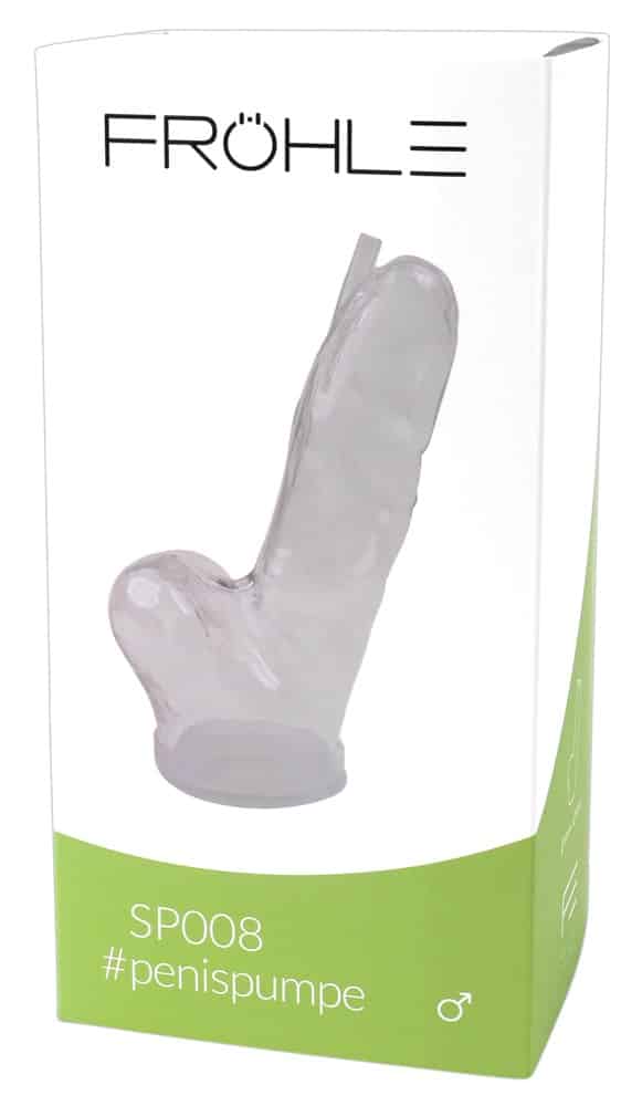 Fröhle Peniszylinder - Realistisches Zubehör für Vakuumpumpe glasklar – Verpackung Fröhle Peniszylinder - Realistisches Zubehör für Vakuumpumpe glasklar – Verpackung