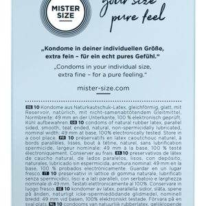 Mister Size 49mm 10er Mister Size 49mm 10er – C