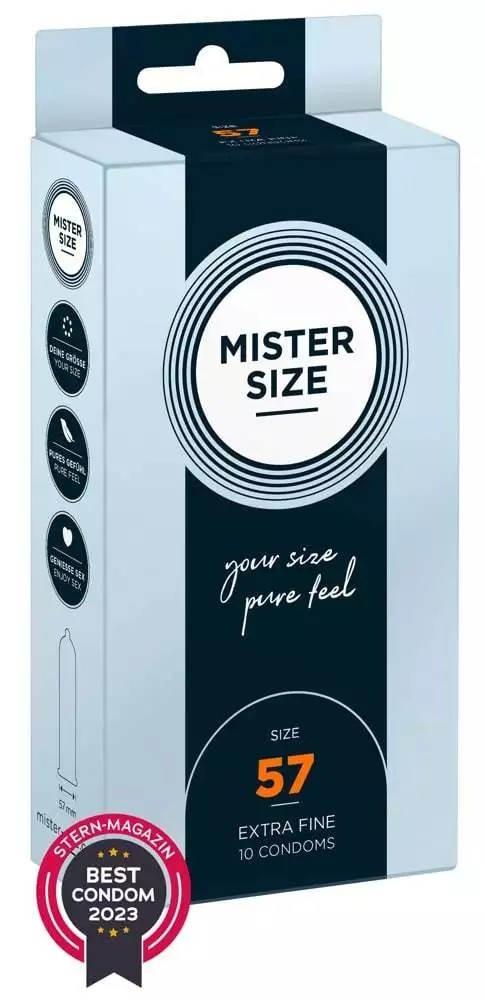 Mister Size 57mm 10er – A