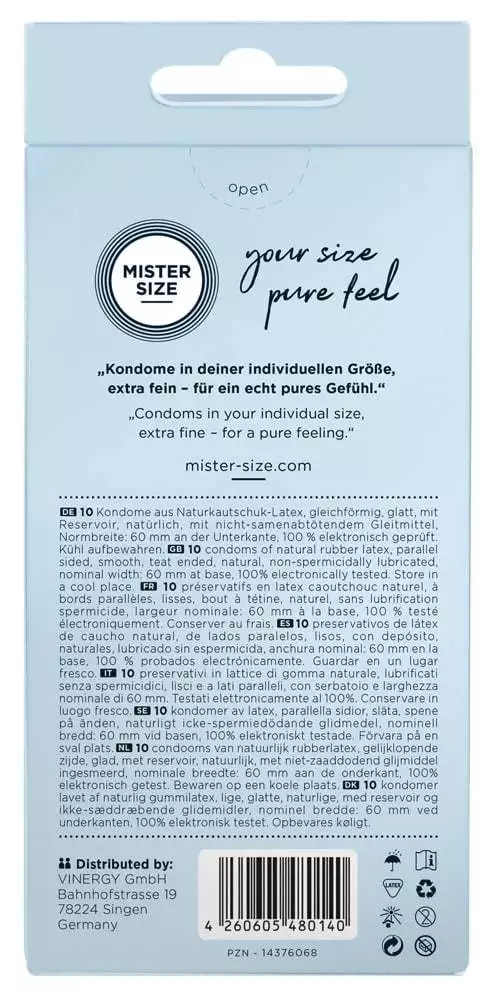 Mister Size 60mm 10er – C