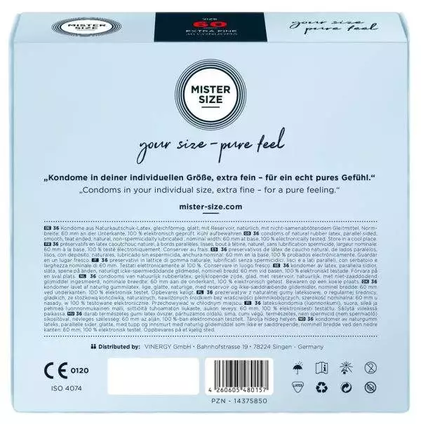 Mister Size 60mm 36er – C