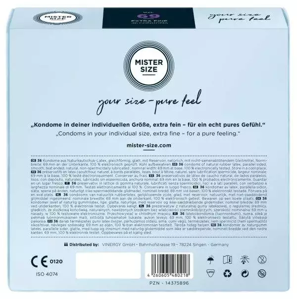 Mister Size 69mm 36er – C