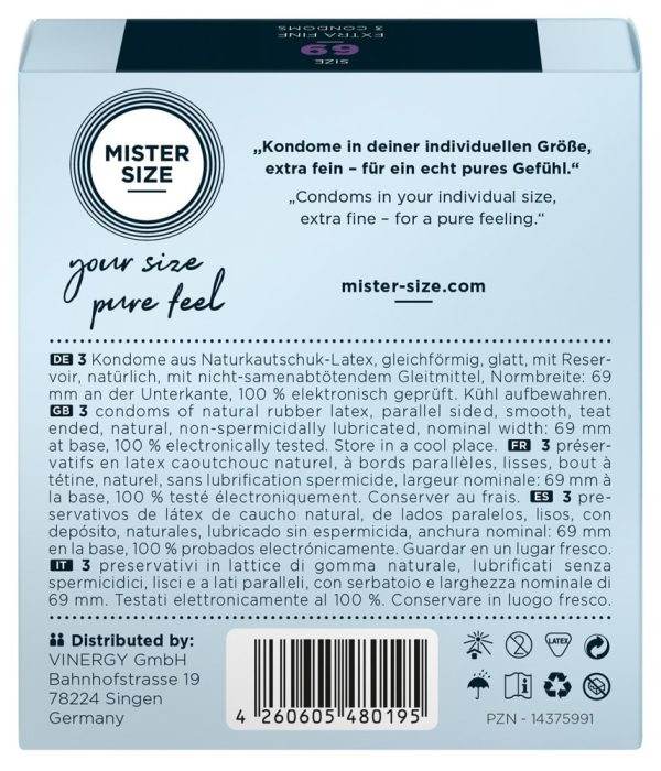 Mister Size 69mm 3er – C