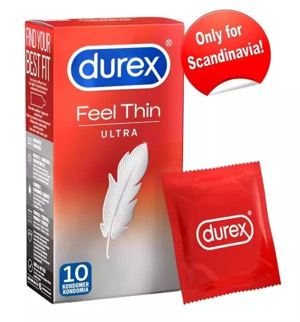 N Durex Feel Ultra Thin 10pcs – B