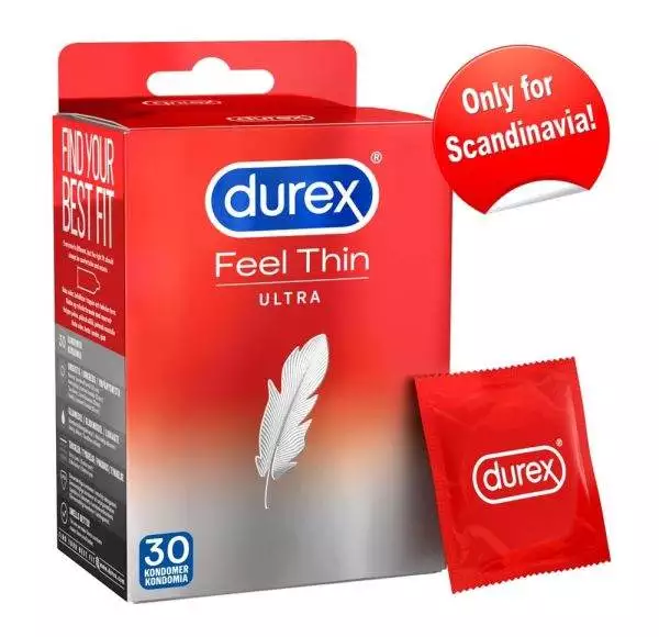 N Durex Feel Ultra Thin 30pcs – B