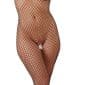 NO:XQSE Netzcatsuit Schwarz - Stretch-Netz mit Spitzenkragen S/M – A