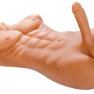 Pipedream Extreme Toyz - Männer-Torso mit Penis und Anus-Öffnung – A