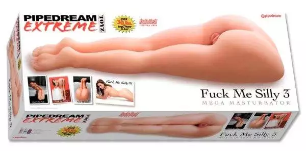 Pipedream Extreme Toyz - Torso-Masturbator mit Beinen und Füßen – Verpackung