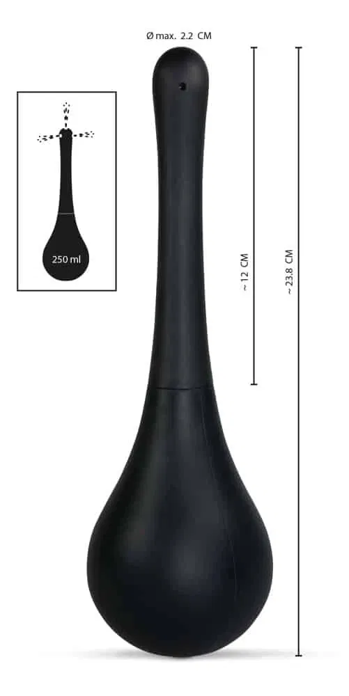 Rebel Intimdusche - Schwarze Spritzfreude Rebel Intimdusche - Schwarze Spritzfreude – C