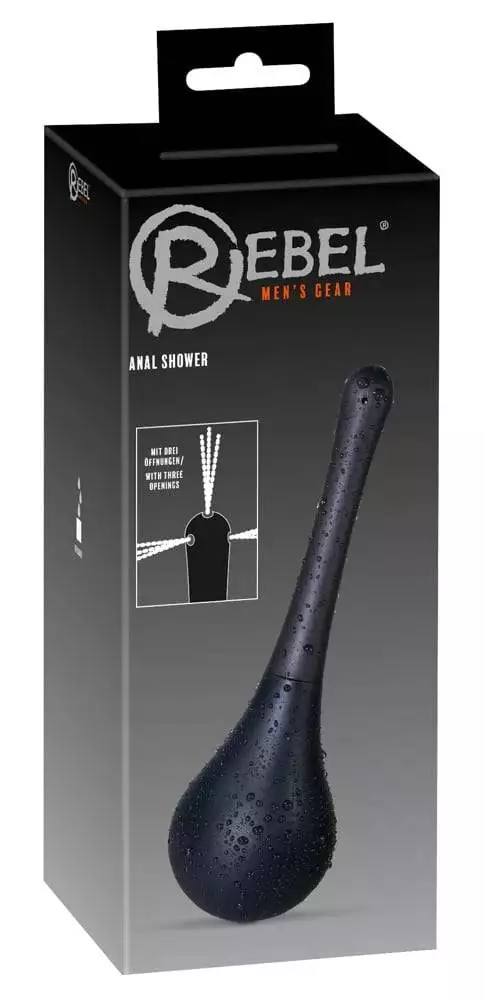 Rebel Intimdusche - Schwarze Spritzfreude – Verpackung Rebel Intimdusche - Schwarze Spritzfreude – Verpackung