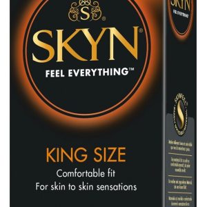 SKYN XL 10er - Extra große Kondome, latexfrei & vegan ohne (10 Stück) – A