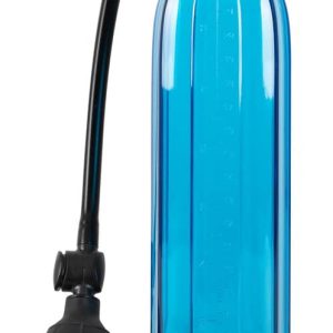 Sweet Smile Potenzpumpe - Blau-transparenter Zylinder, handlicher Pumpball blau/transparent – A