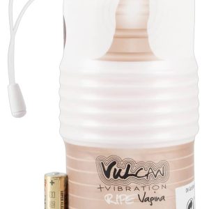 Vulcan Vibro Vagina - Gefühlsechter Masturbator mit 6 Vibrationsmodi (1 Stück) – Verpackung