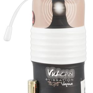 Vulcan Vibro Vagina - Masturbator mit 6 Vibrationsmodi (1 Stück) – Verpackung