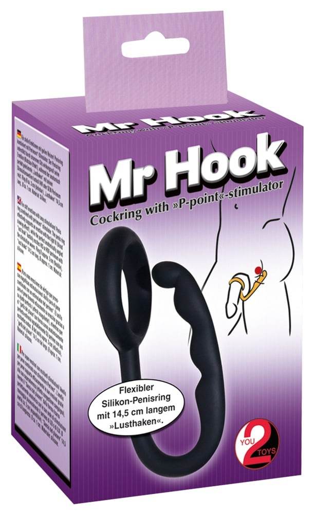 You2Toys - Prostatastimulator Mit Penisring
