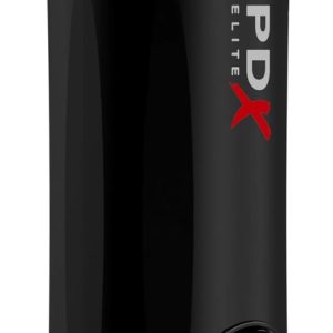 PDX Elite Moto Milker - Masturbator mit Vibration & Stoß-Massage schwarz