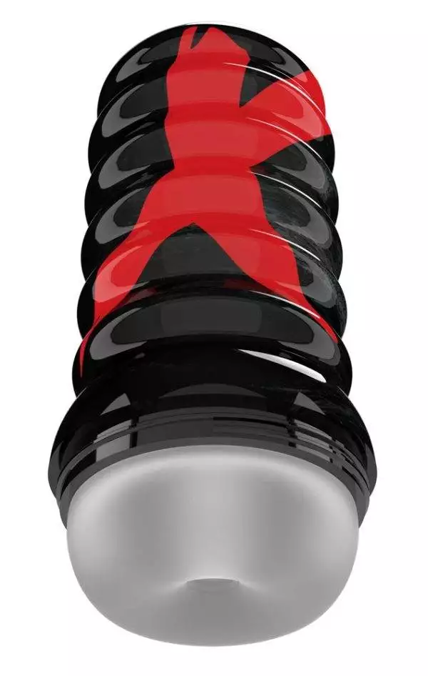 PDX Elite Air Tight Stroker - Diskreter Masturbator mit individuell steuerbarem Saugeffekt Transparent/Schwarz PDX Elite Air Tight Stroker - Diskreter Masturbator mit individuell steuerbarem Saugeffekt Transparent/Schwarz