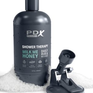 PDX Plus Shower Therapy Milk Me Honey - Masturbator in Shampooflasche Hautfarben hell/Grau