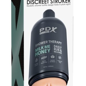 PDX Plus Shower Therapy Milk Me Honey - Masturbator in Shampooflasche Hautfarben hell/Grau