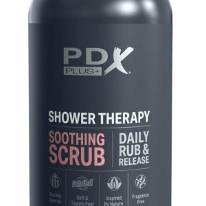 PDX Plus Shower Therapy Masturbator Hautfarben dunkel/grau