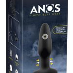 ANOS Pressure Trainer - Vibro-Analplug mit Drucksensor Schwarz/Rosegold