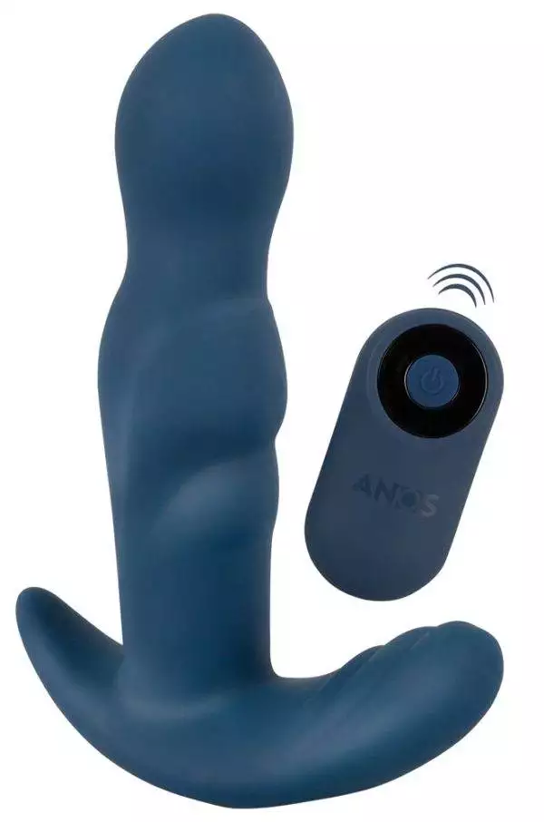 ANOS Rotating Prostate Plug - Vibro-Analplug mit Fernbedienung blau ANOS Rotating Prostate Plug - Vibro-Analplug mit Fernbedienung blau