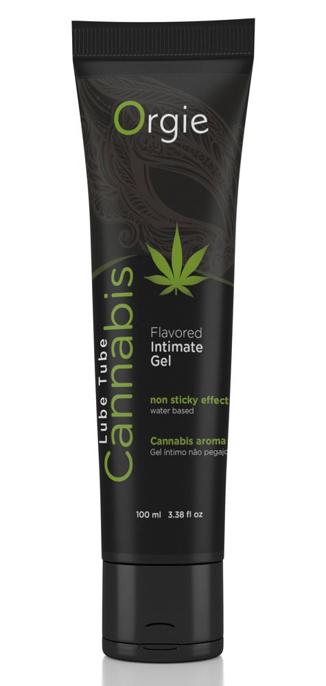 Orgie Lube Tube Cannabis - Intimgel mit vollem Aroma transparent 100 ml