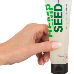 Just Play Hemp Seed Gel - Wasserbasiertes Gleitgel mit Hanfsamenöl 80 ml