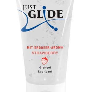 Just Glide Erdbeer Gleitgel - Mehr Spaß am Sex 50 ml