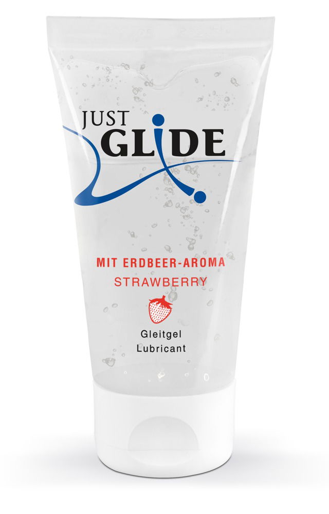 Just Glide Erdbeer Gleitgel - Mehr Spaß am Sex 50 ml