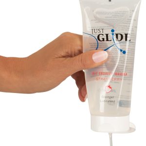 Just Glide Erdbeer Gleitgel - Mehr Spaß am Sex 200 ml