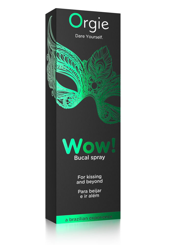 Orgie WOW! Ice Bucal Spray - Cooling-Effekt, Menthol, Eukalyptus 10 ml