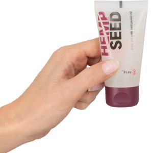 Just Play Hemp Seed Gleitgel - Vegan & Latexkondomsicher transparent 50 ml