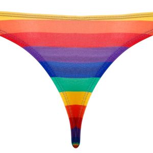 Svenjoyment Rainbow Riostring - Weich & elastisch, höchster Tragekomfort Regenbogen Größe 2XL