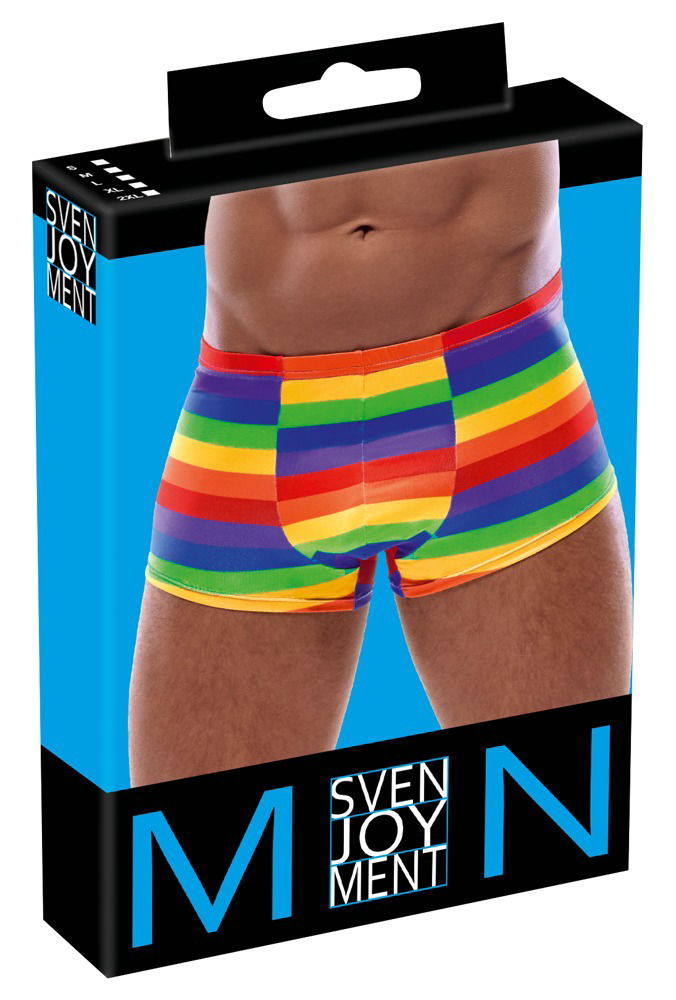 Svenjoyment Regenbogen Pants - Bunt & Bequem Regenbogen Größe L