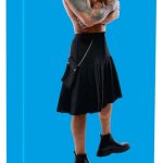 Svenjoyment Herren Kilt-Rock, inkl. Tasche | Schwarz, knielang | Bewegungsfreiheit schwarz Größe XL